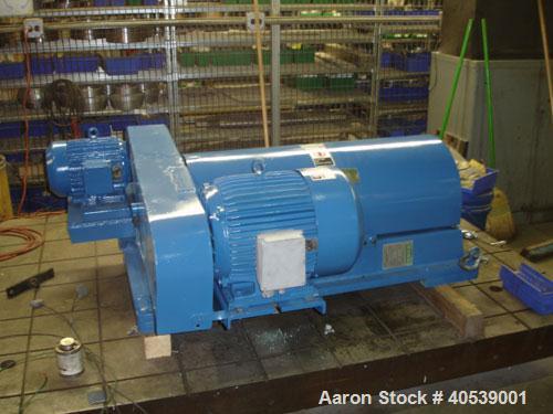 Reconditioned-Pfaudler/Flottweg Z1L solid bowl decanter centrifuge. 316 stainless steel construction (product contact areas), hardfaced solids discharge ports, 1.5" single lead conveyor, cyclo gearbo...