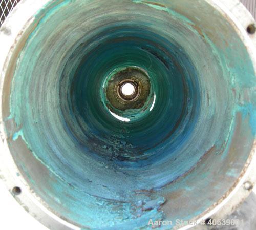 Reconditioned-Pfaudler/Flottweg Z1L solid bowl decanter centrifuge. 316 stainless steel construction (product contact areas), hardfaced solids discharge ports, 1.5" single lead conveyor, cyclo gearbo...