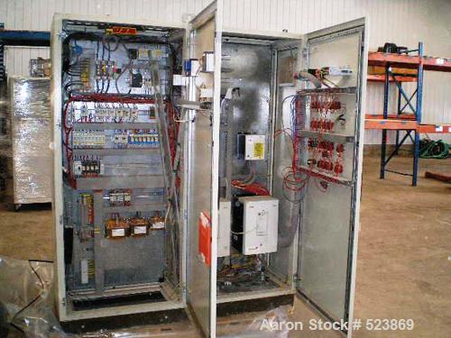 USED: Pieralisi model Baby 11 solid bowl decanter centrifuge, stainless steel construction on product contact areas. Max bowl speed 5200 rpm, 3500 x "G" force, conveyor with hardfacing, 7.35 kW drive...