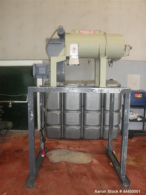 Used Pieralisi Baby 2 Solid Bowl Decanter Centrifuge