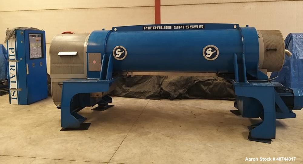 Used Pieralisi Estratore Centrifugo-SPI 555S Solid Bowl Decanter Centrifuge