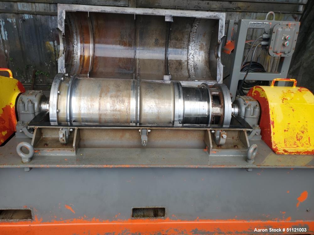 Used United Oilfield Decanter Centrifuge, Model SS 1000