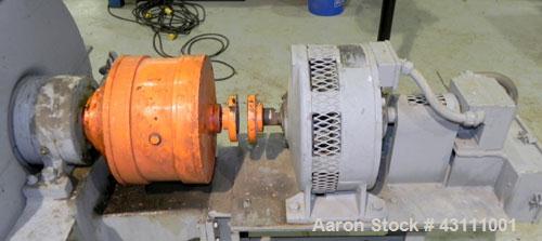 Used Sharples PM-35000 Super-D-Canter Centrifuge, max bowl speed 3250, single lead conveyor w/STC wear protection tiles, 360 degree solids discharge ports w/STC wear liners, moon liquid plate dams, b...
