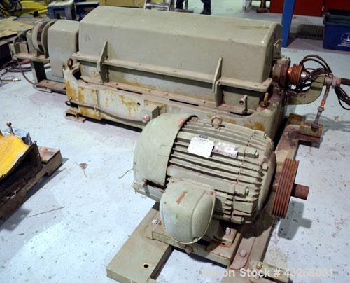 Used Sharples PM-35000 Super-D-Canter Centrifuge. 316 Stainless steel construction on product contact areas, maximum bowl speed 3250 rpm, 5 1/2" single lead conveyor with sintered tungsten carbide we...