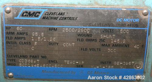 Used Sharples DS-406 Super-D-Canter Centrifuge. 317 Stainless steel construction (product contact areas), maximum bowl speed 3250 rpm, 7-1/2 single lead conveyor with sintered tungsten carbide wear p...