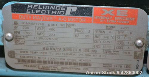 Used Sharples DS-406 Super-D-Canter Centrifuge. 317 Stainless steel construction (product contact areas), maximum bowl speed 3250 rpm, 7-1/2 single lead conveyor with sintered tungsten carbide wear p...