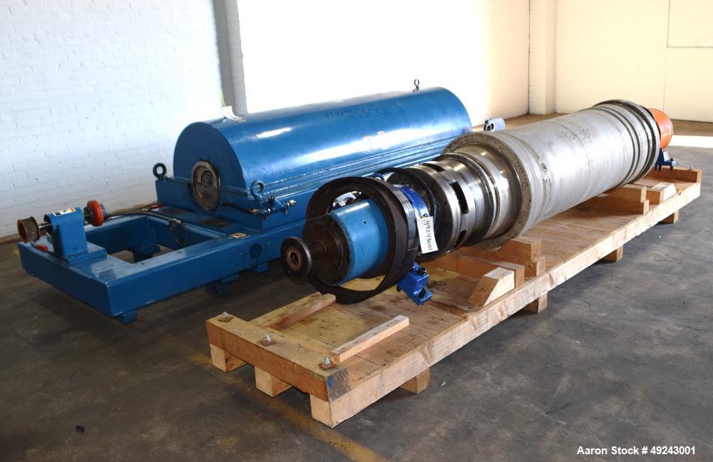 Used Alfa Laval/Sharples DS-406 (DSNX-5550) Super-D-Canter Centrifuge – 3,650 RPM