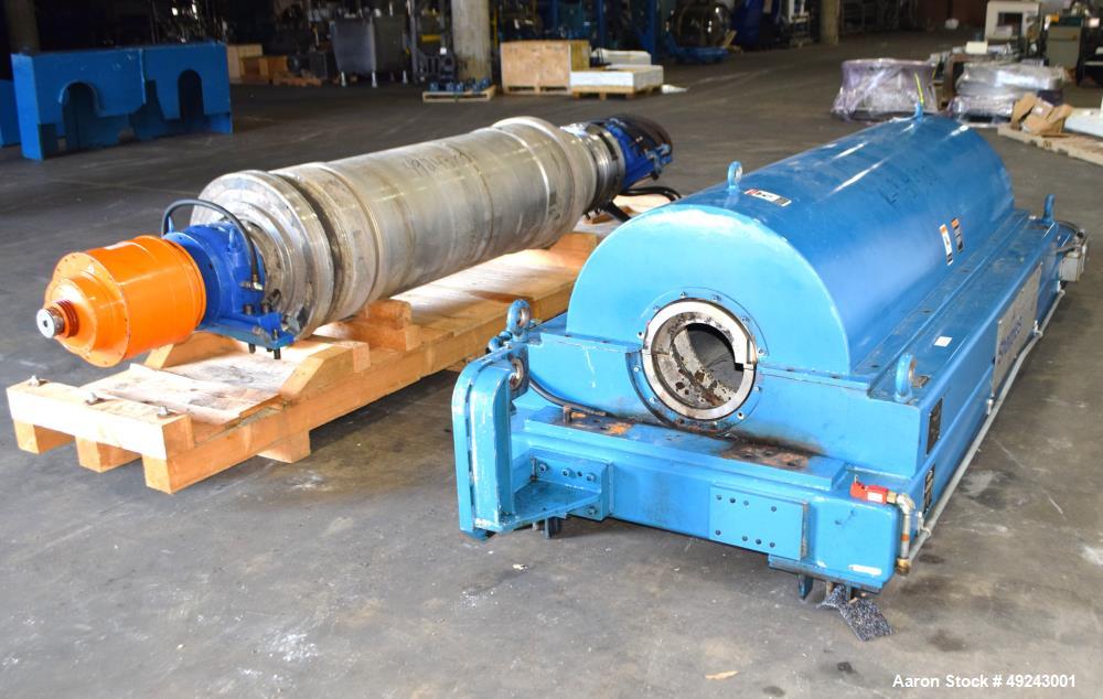 Used Alfa Laval/Sharples DS-406 (DSNX-5550) Super-D-Canter Centrifuge – 3,650 RPM