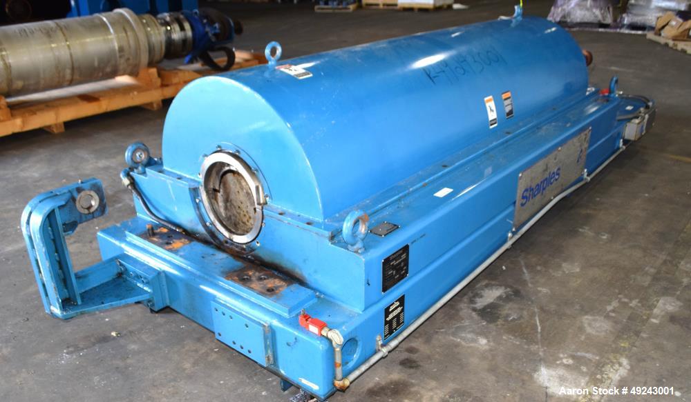 Used Alfa Laval/Sharples DS-406 (DSNX-5550) Super-D-Canter Centrifuge – 3,650 RPM