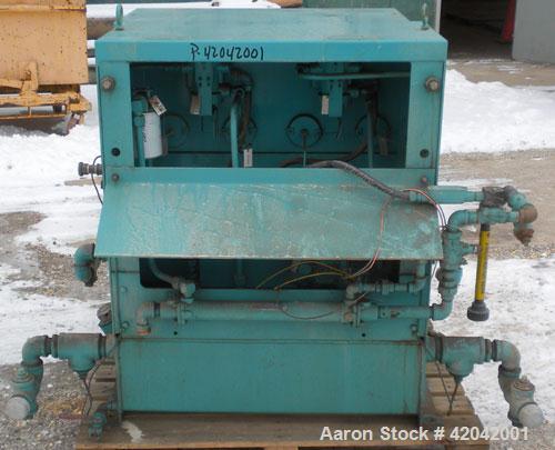 Used Sharples DS-705 Super-D-Canter Centrifuge, 317 stainless steel construction (product contact areas), 10" single lead conveyor with STC tiles, 360 degree solid discharge ports with replaceable si...