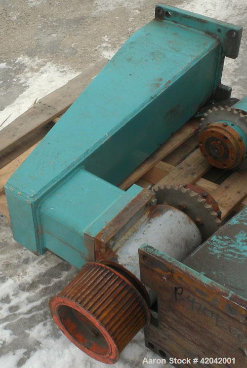 Used Sharples DS-705 Super-D-Canter Centrifuge, 317 stainless steel construction (product contact areas), 10" single lead conveyor with STC tiles, 360 degree solid discharge ports with replaceable si...