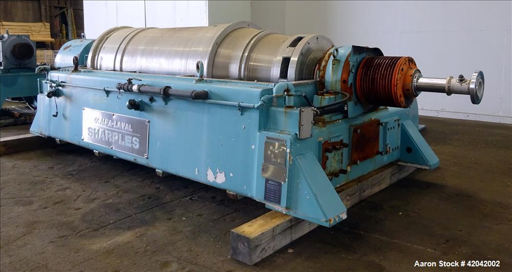 Used Stainless Steel Sharples Super-D-Canter Centrifuge, DS-705