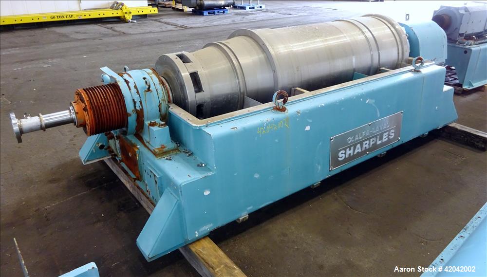 Used Stainless Steel Sharples Super-D-Canter Centrifuge, DS-705