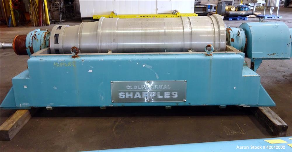 Used Stainless Steel Sharples Super-D-Canter Centrifuge, DS-705
