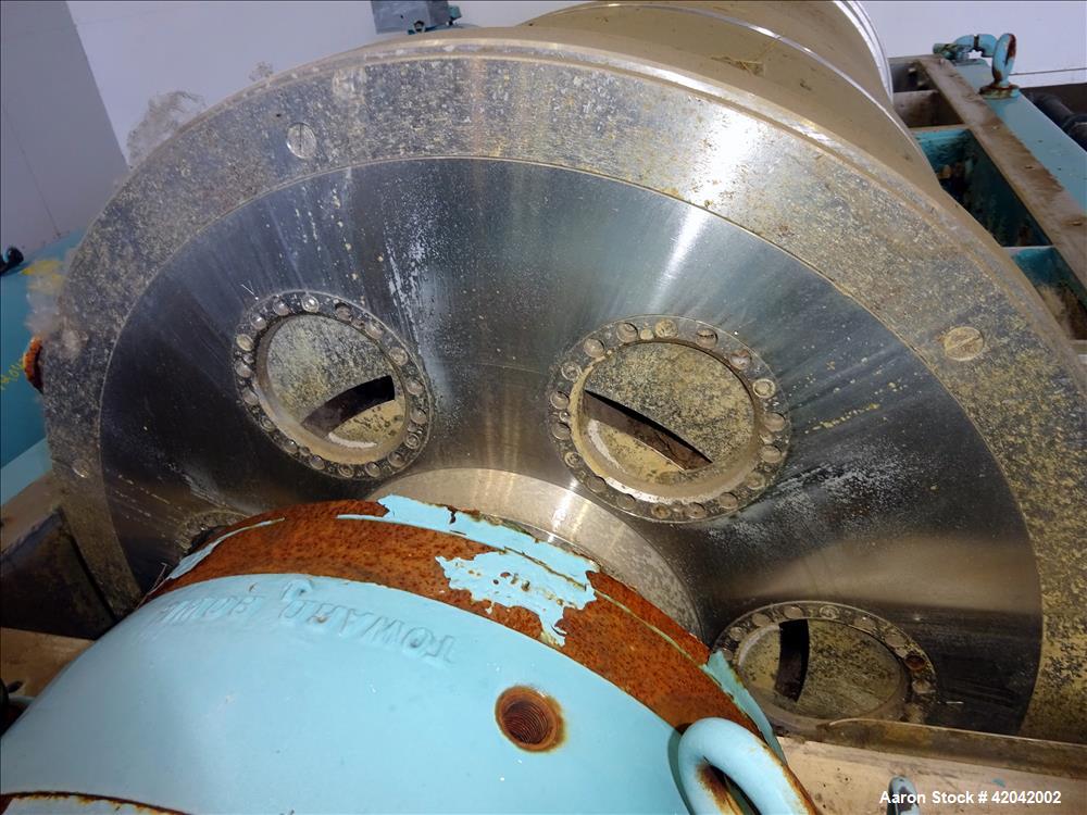 Used Stainless Steel Sharples Super-D-Canter Centrifuge, DS-705