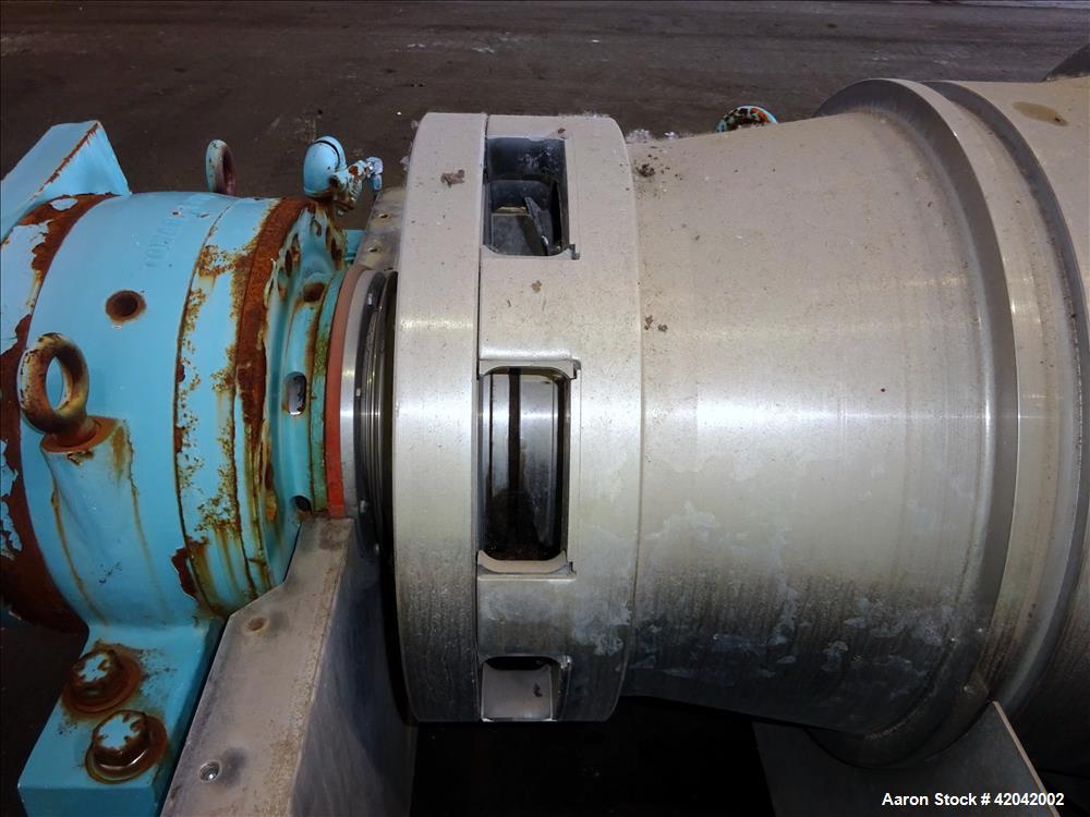 Used Stainless Steel Sharples Super-D-Canter Centrifuge, DS-705