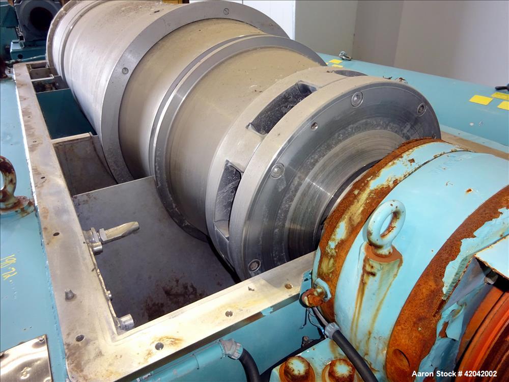 Used Stainless Steel Sharples Super-D-Canter Centrifuge, DS-705