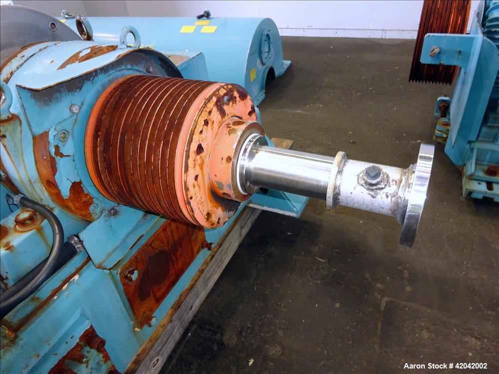 Used Stainless Steel Sharples Super-D-Canter Centrifuge, DS-705