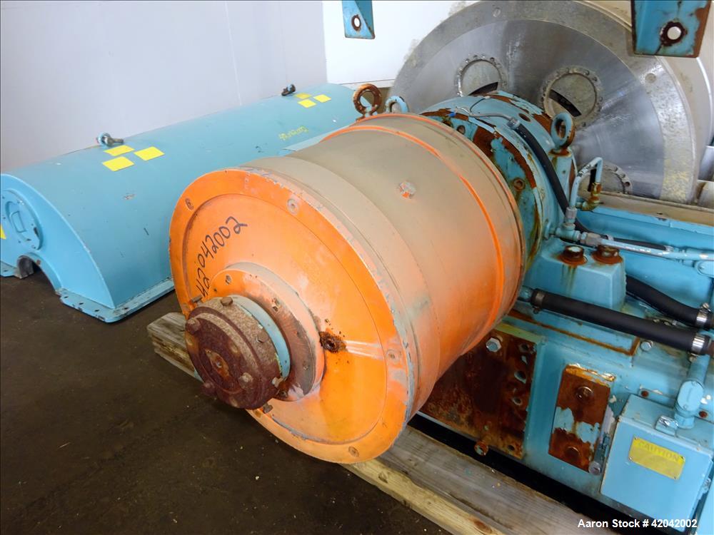 Used Stainless Steel Sharples Super-D-Canter Centrifuge, DS-705
