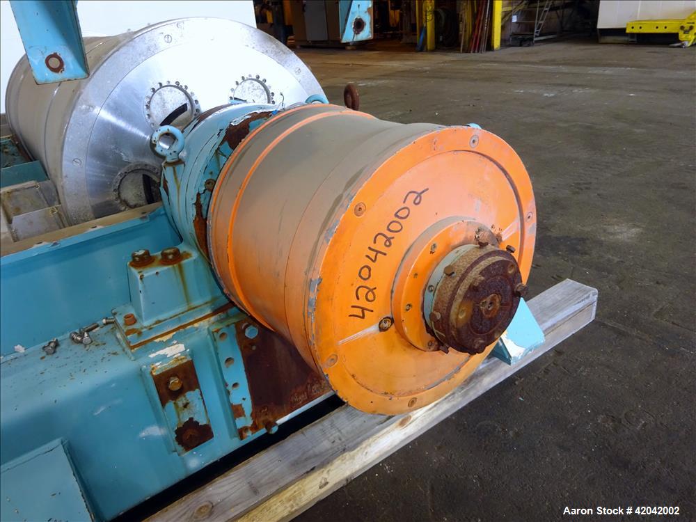 Used Stainless Steel Sharples Super-D-Canter Centrifuge, DS-705