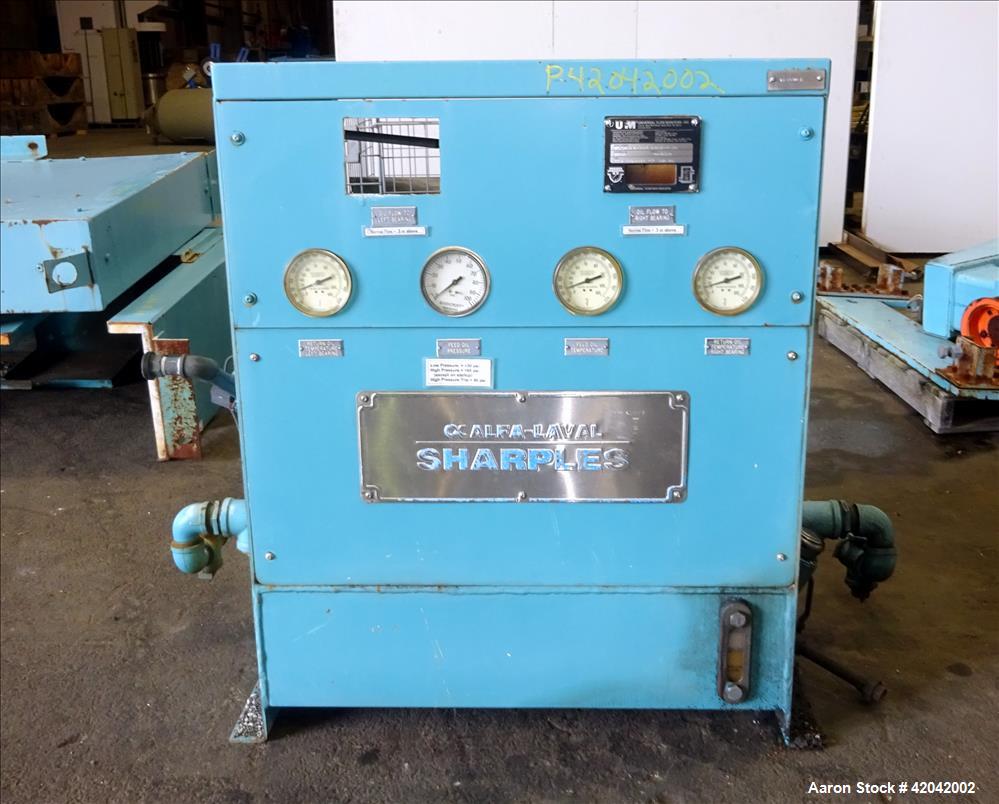 Used Stainless Steel Sharples Super-D-Canter Centrifuge, DS-705