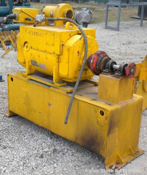 Used Sharples DS-706 Super-D-Canter Centrifuge, 317 stainless steel construction (product contact areas), 12" single lead quasi-axial conveyor with sintered tungsten carbide wear protection tiles, 36...