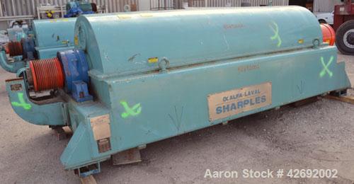 Used Stainless Steel Sharples Super-D-Canter Centrifuge, DS-706