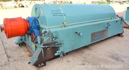 Used Stainless Steel Sharples Super-D-Canter Centrifuge, DS-706