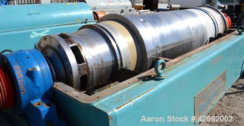 Used- Stainless Steel Sharples Super-D-Canter Centrifuge, DS-706