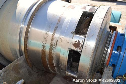 Used Stainless Steel Sharples Super-D-Canter Centrifuge, DS-706