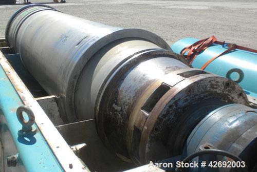 Used Sharples Super-D-Canter DS-706 Centrifuge, 317 Stainless steel construction on product contact areas. Maximum bowl speed 2600 rpm, 10" single lead conveyor w/STC wear protection tiles, base, cas...