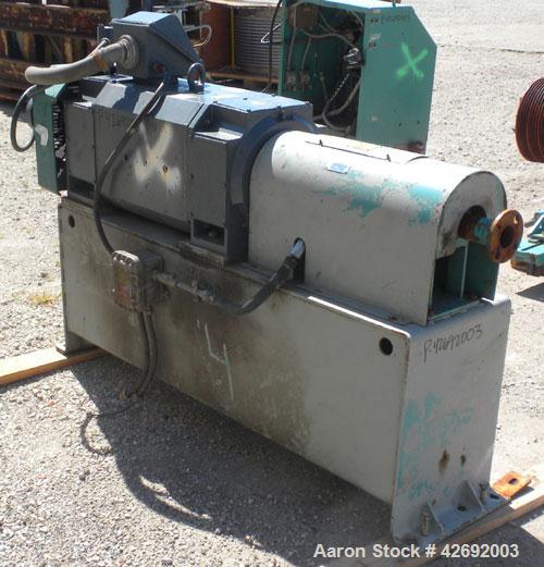 Used Sharples Super-D-Canter DS-706 Centrifuge, 317 Stainless steel construction on product contact areas. Maximum bowl speed 2600 rpm, 10" single lead conveyor w/STC wear protection tiles, base, cas...