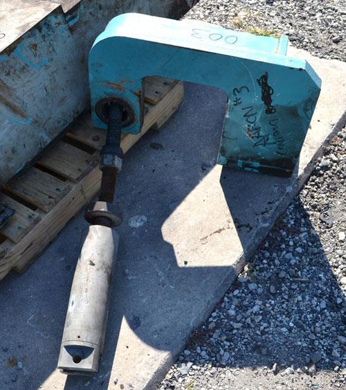 Used Sharples Super-D-Canter DS-706 Centrifuge, 317 Stainless steel construction on product contact areas. Maximum bowl speed 2600 rpm, 10" single lead conveyor w/STC wear protection tiles, base, cas...