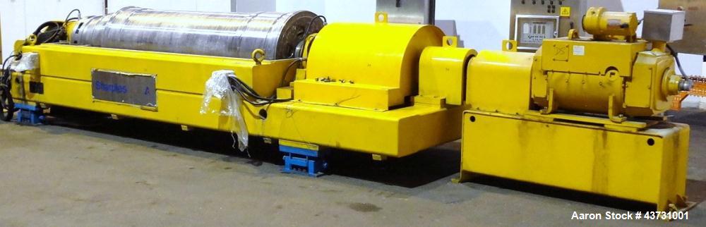 Used Stainless Steel Sharples Super-D-Canter Centrifuge,  DS-706