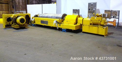 Used Stainless Steel Sharples Super-D-Canter Centrifuge,  DS-706