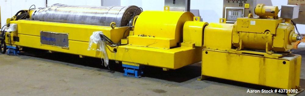 Used Stainless Steel Sharples Super-D-Canter Centrifuge,  DS-706