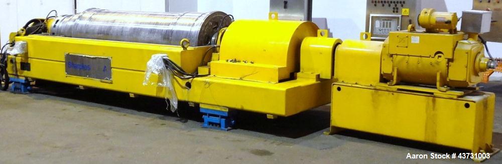 Used Stainless Steel Sharples Super-D-Canter Centrifuge,  DS-706
