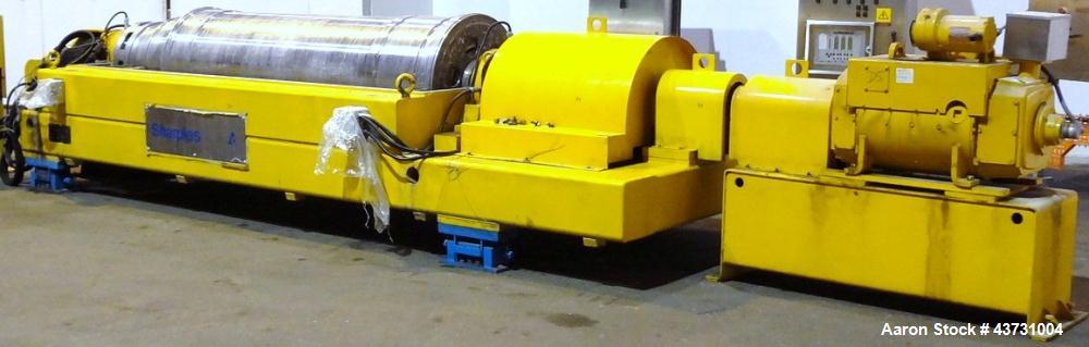 Used Stainless Steel Sharples Super-D-Canter Centrifuge,  DS-706