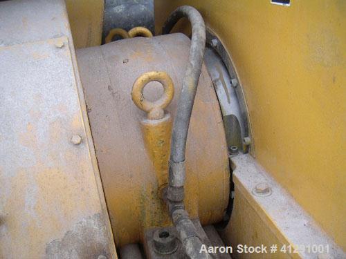 Used Sharples DS706 Super-D-Canter Centrifuge. 316/317 stainless steel construction on product contact areas, max bowl speed 2800 rpm, single lead conveyor, 360 degree solids discharge ports with sin...