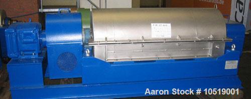 Used-Sharples P-35000 Super-D-Canter Centrifuge. Stainless steel construction (product contact areas), max bowl speed 3150 r...