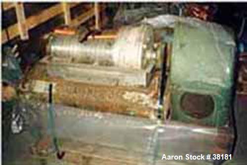 Used Stainless Steel Sharples P-1000 Super-D-Canter Centrifuge