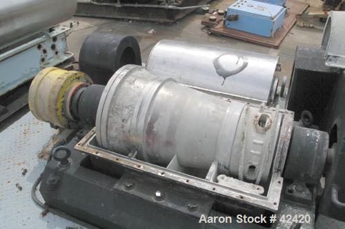 Used Stainless Steel Sharples Super-D-Canter Centrifuge