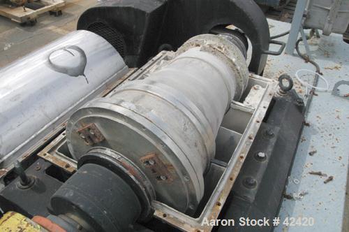 Used Stainless Steel Sharples Super-D-Canter Centrifuge