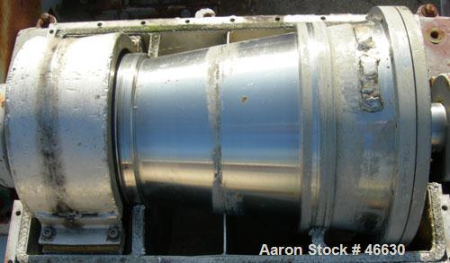 Used Stainless Steel Sharples P-1000 Super-D-Canter Centrifuge