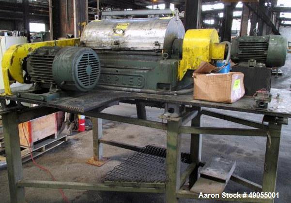Used Sharples P-3000 Super-D-Canter Centrifuge