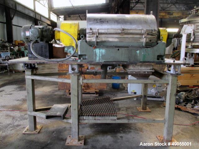 Used Sharples P-3000 Super-D-Canter Centrifuge
