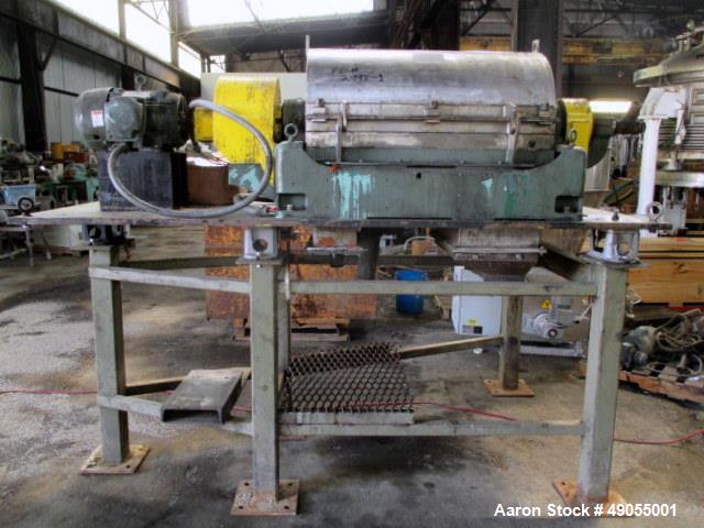 Used- Sharples P-3000 Super-D-Canter Centrifuge