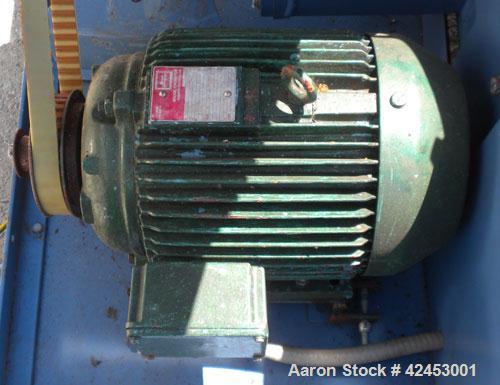 Used Sharples P-3000 Super-D-Canter Centrifuge, 316 stainless steel construction (product contact areas). Maximum bowl speed 4000 rpm, 4.25" sanitary design single lead polished conveyor, 360 degree ...
