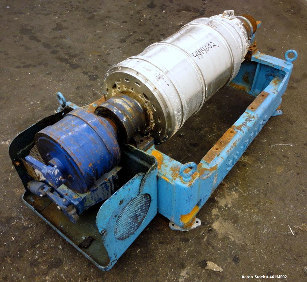 Used Stainless Steel Sharples Super-D-Canter Centrifuge