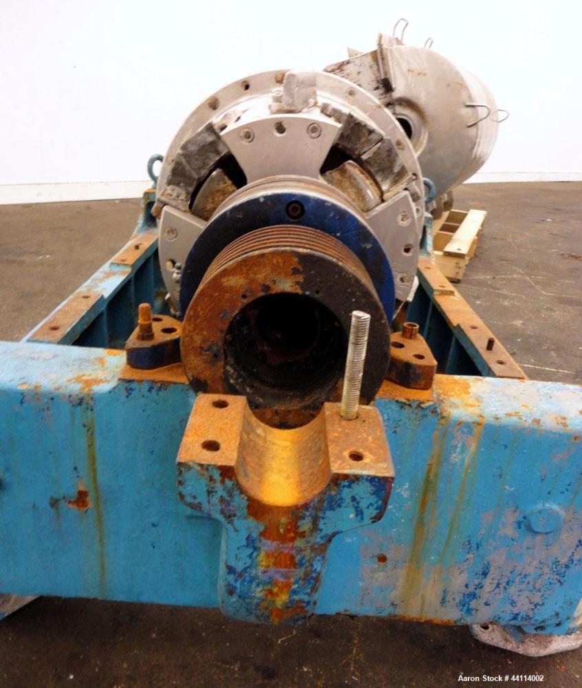 Used Stainless Steel Sharples Super-D-Canter Centrifuge